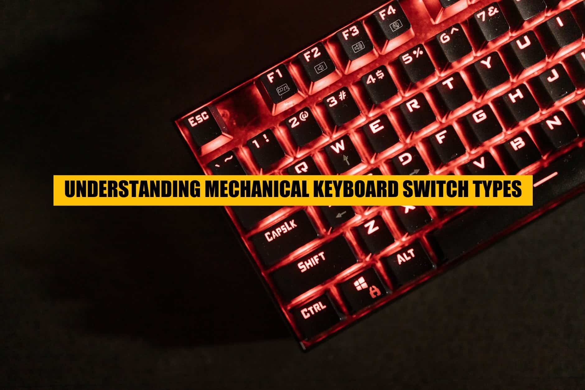 mechanical keyboard switch types explained