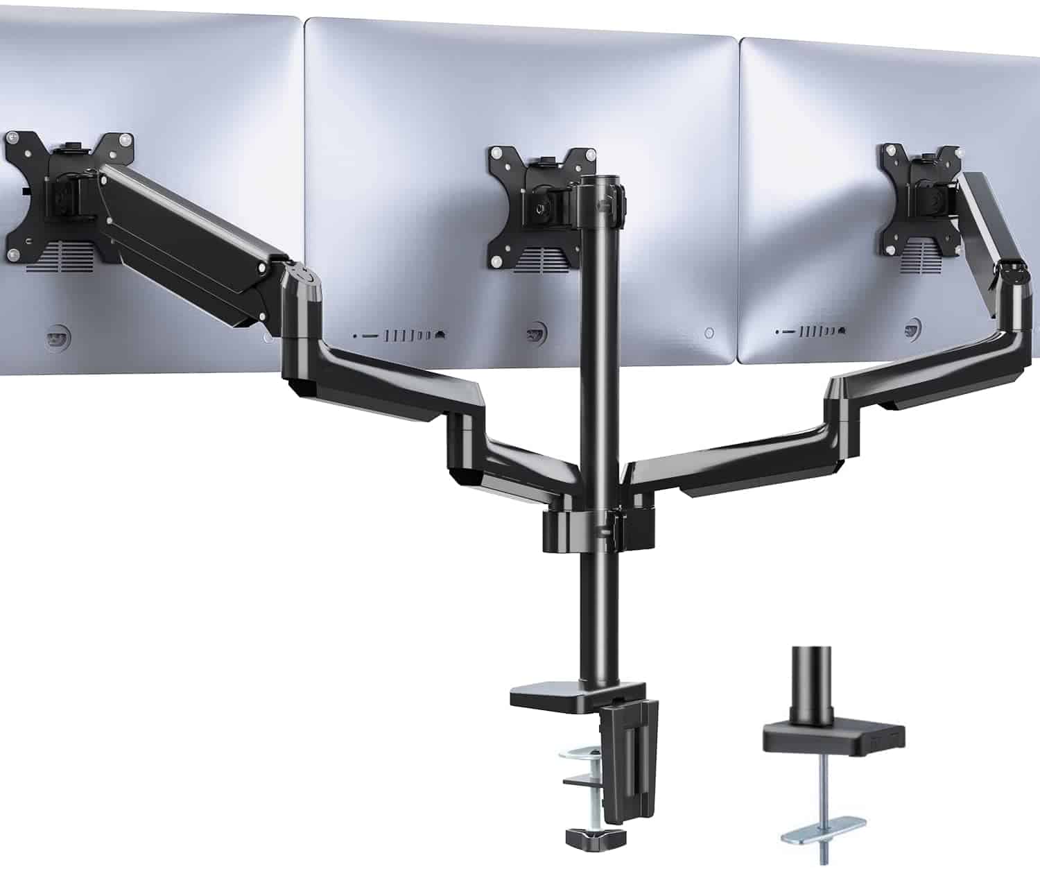 WALI Premium Triple LCD Monitor Desk Mount