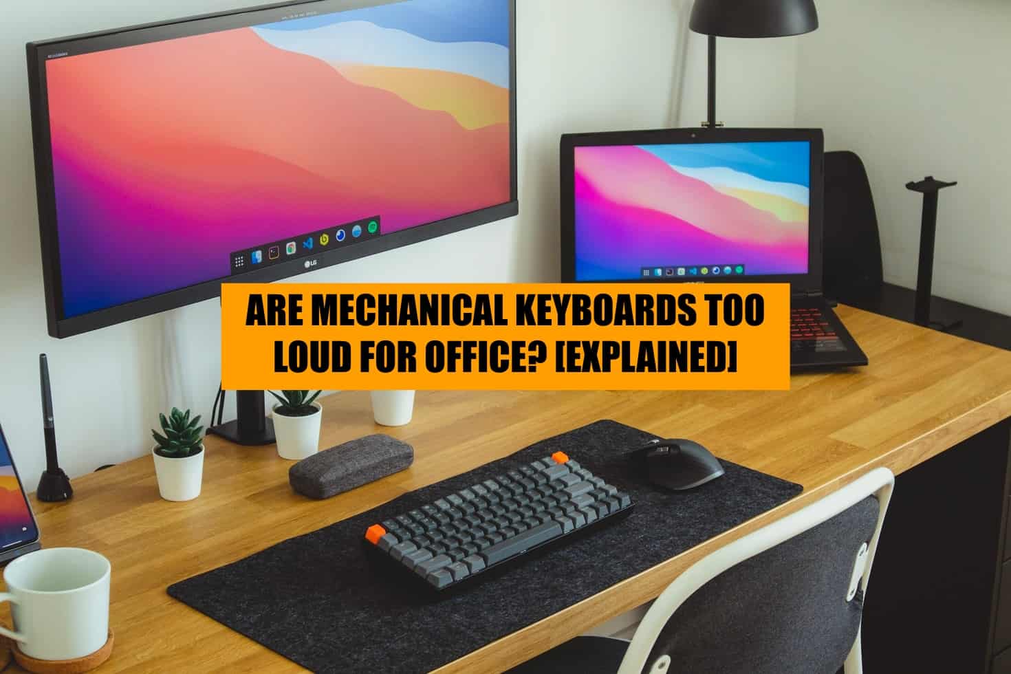 are mechanical keyboards too loud for office work_