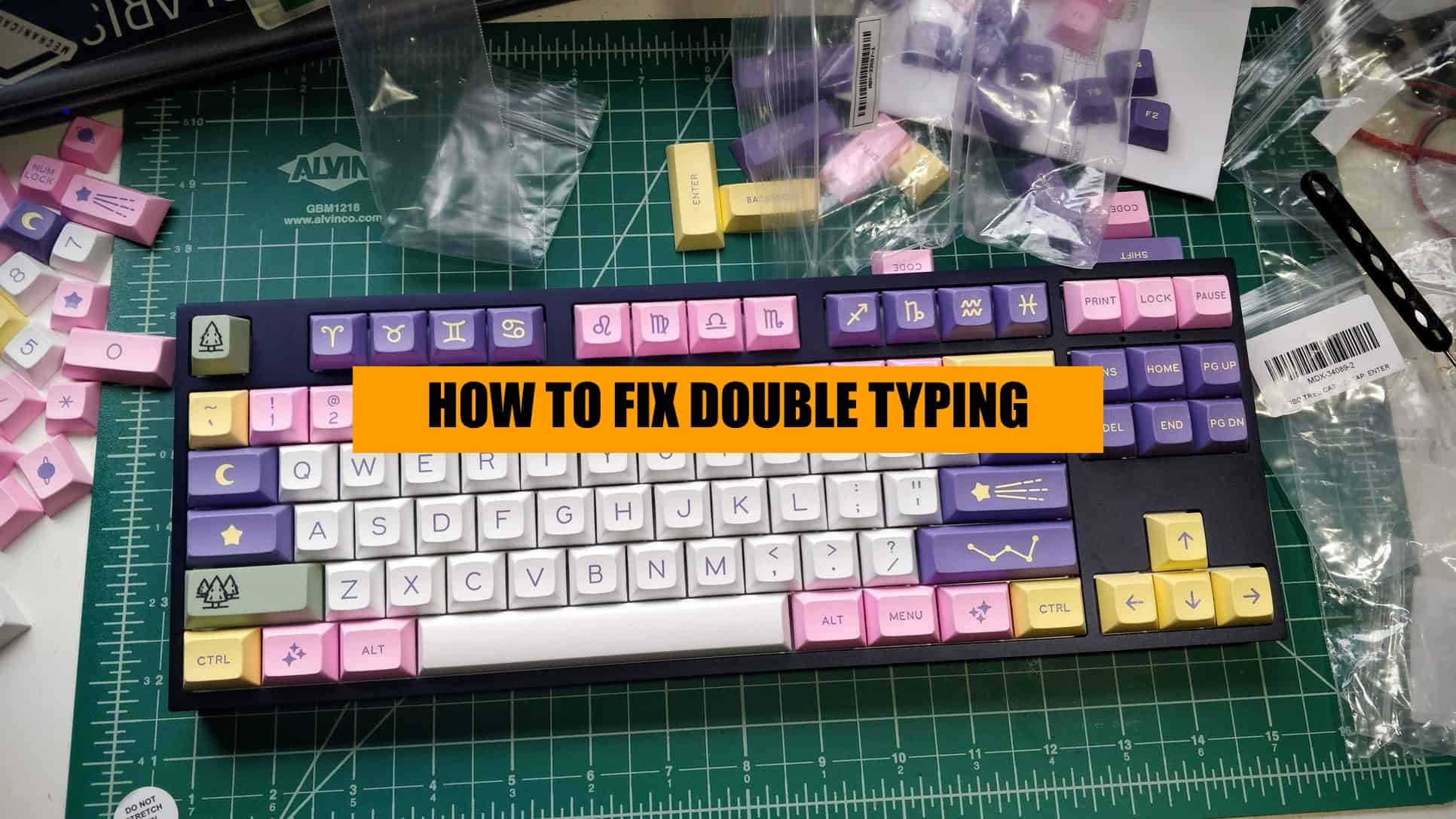 how to fix double typing