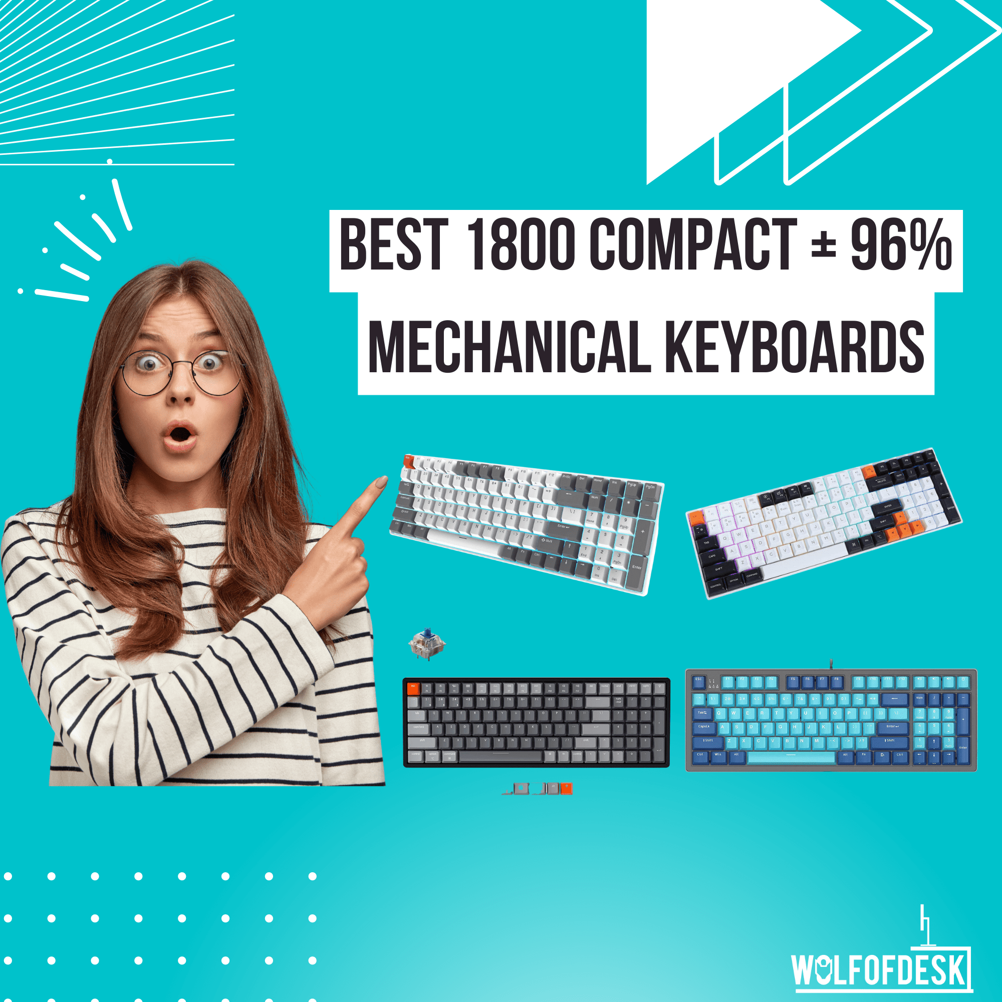 best 1800 compact + 96 percent mechanical keyboards