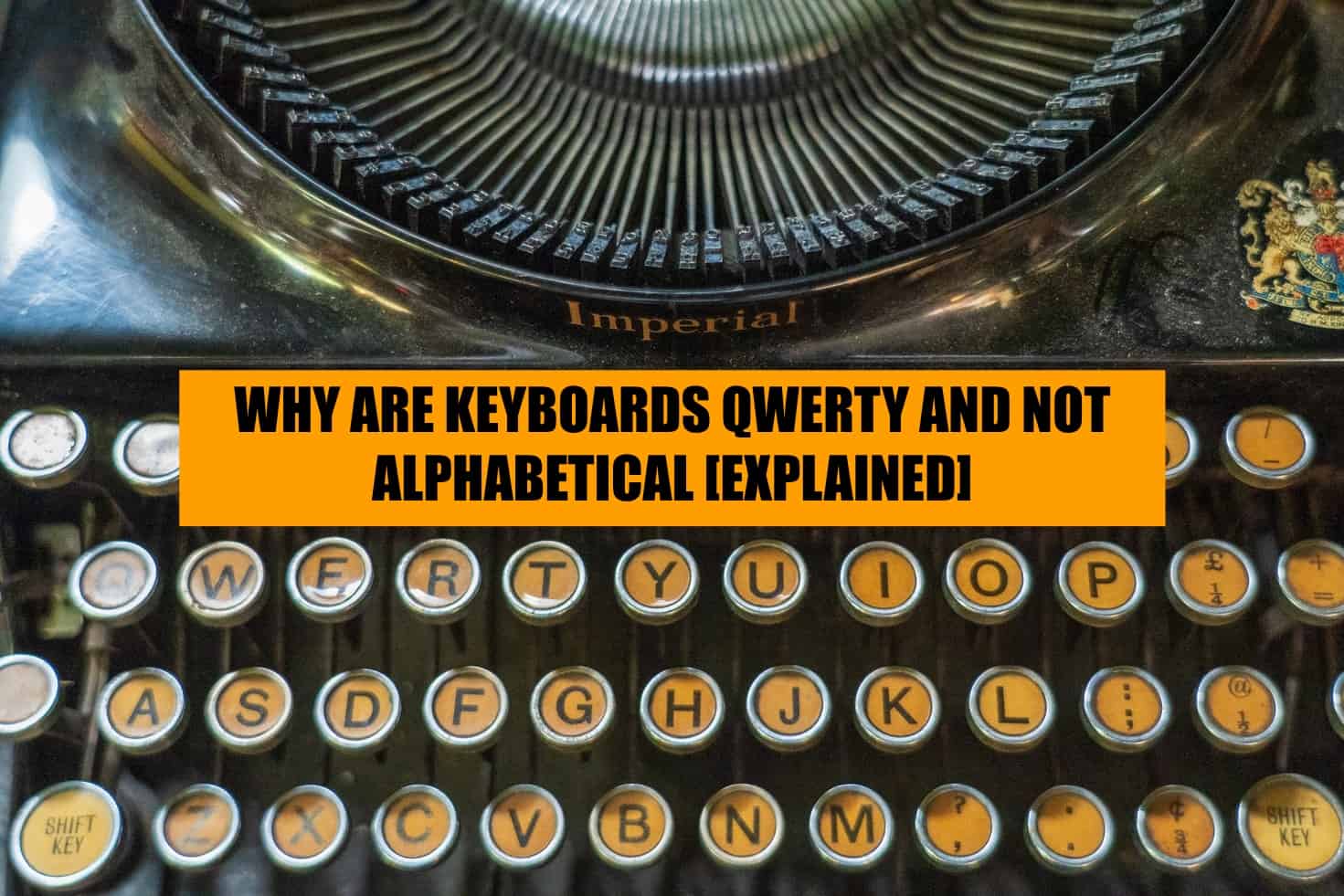 why all the keyboards are qwerty based