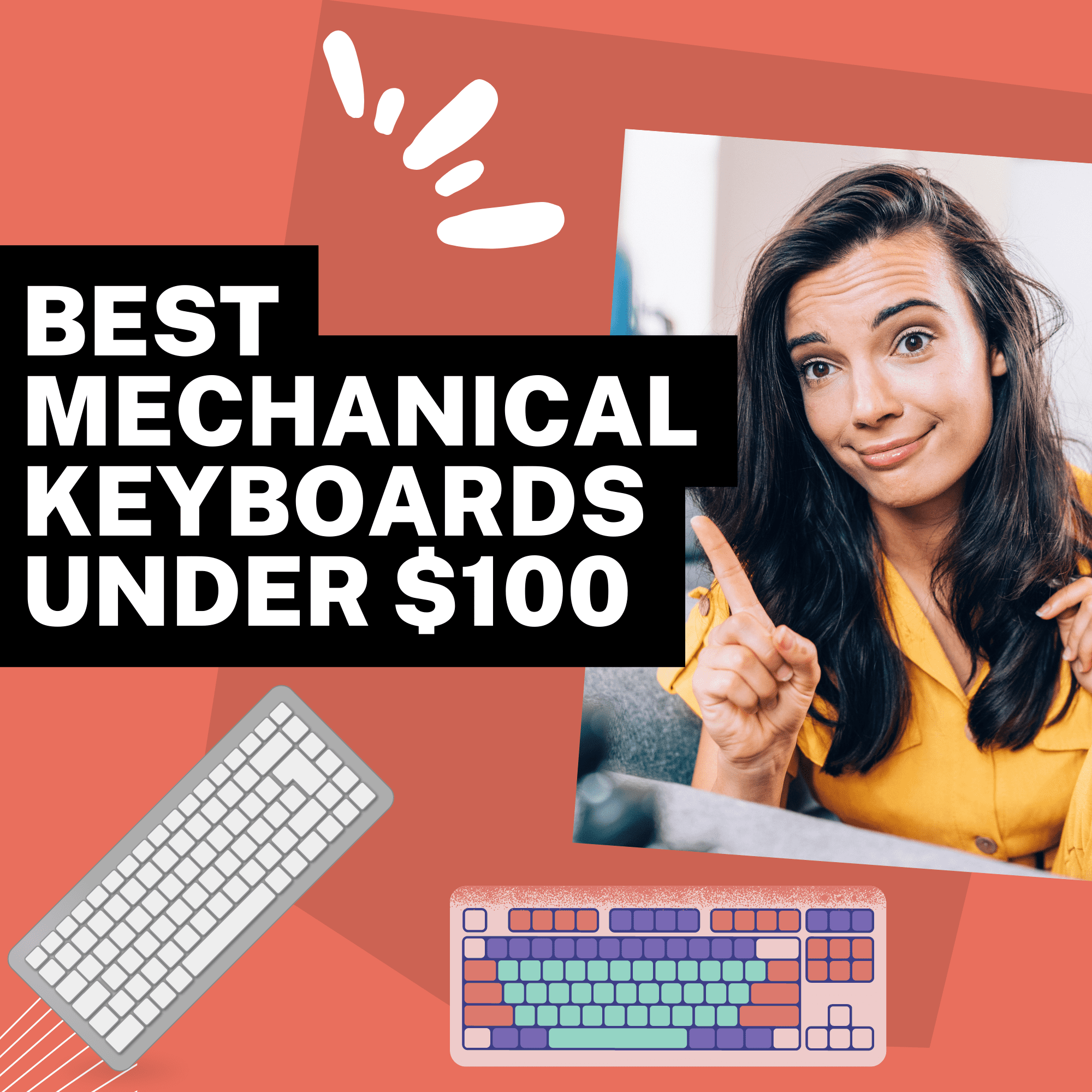 best mechanical keyboards under 100 usd