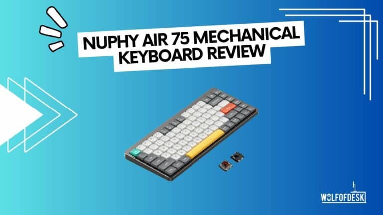nuphy air 75 keyboard review