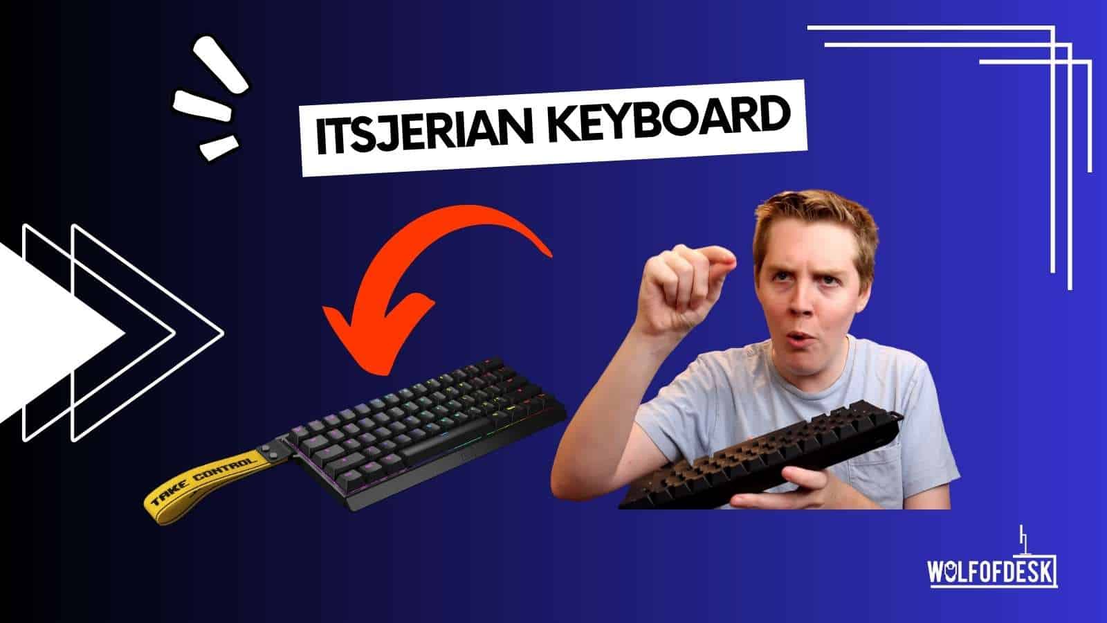 what keyboard does itsjerian use - answered