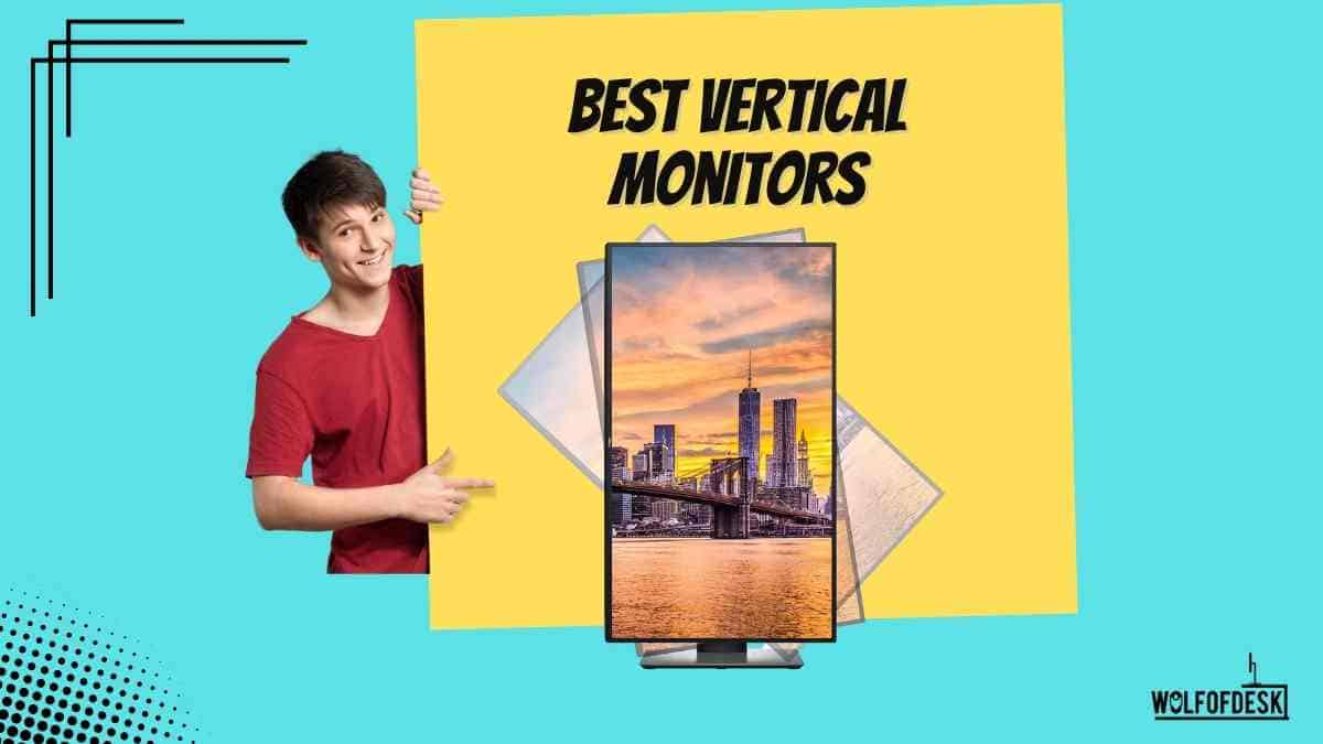 Top 5 Vertical Monitors for Vertical Monitor Setup 2024