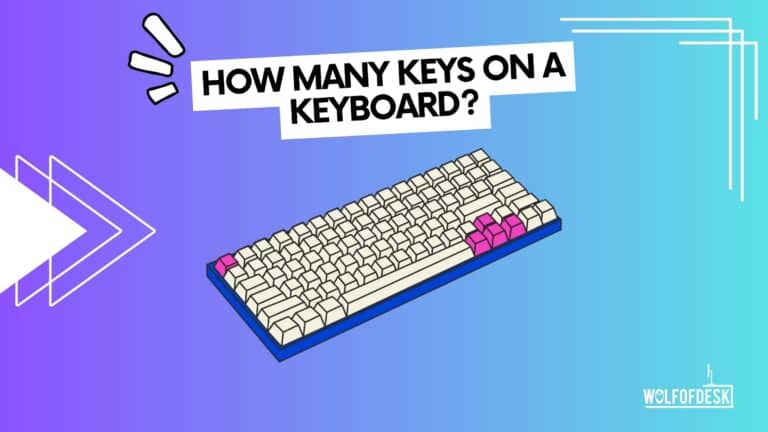 how many keys on keyboard