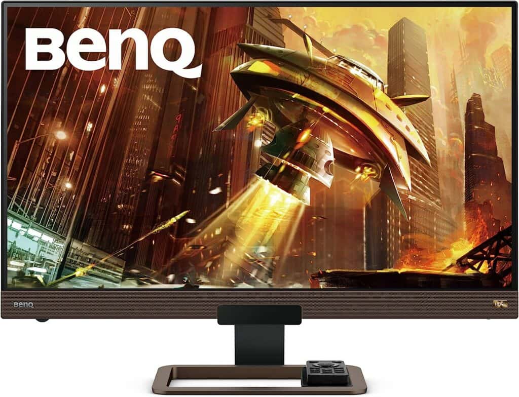 overall the best gaming monitor with speakers - BenQ MOBIUZ EX2780Q