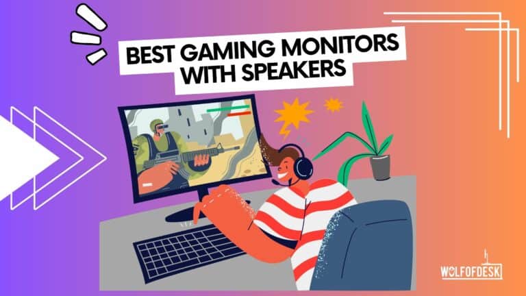 top gaming monitors with speakers