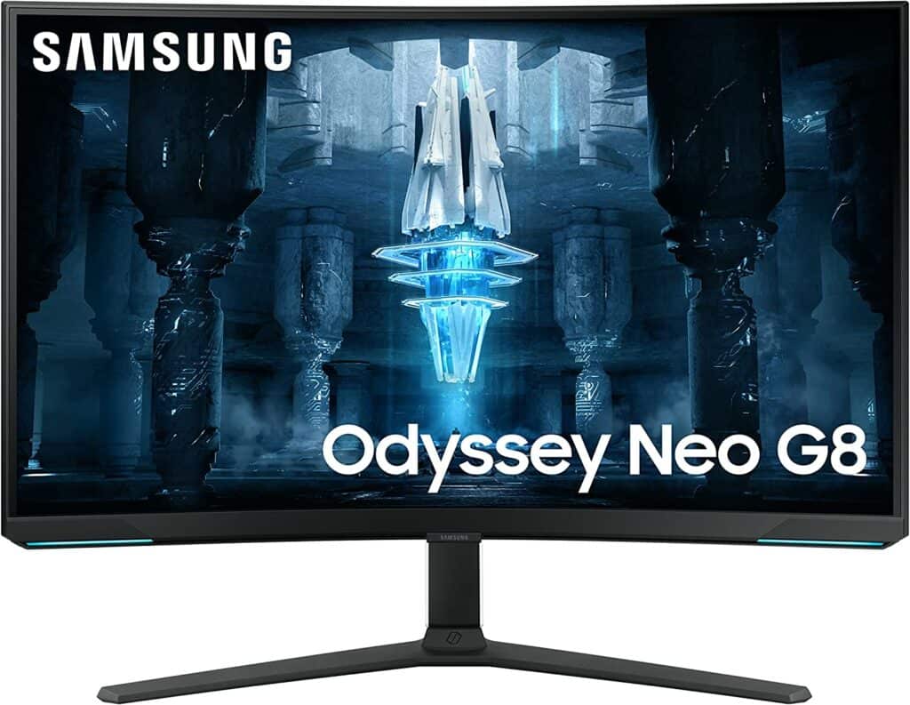 SAMSUNG 32" Odyssey Neo G8 often recommended by reddit users as a great gaming monitor