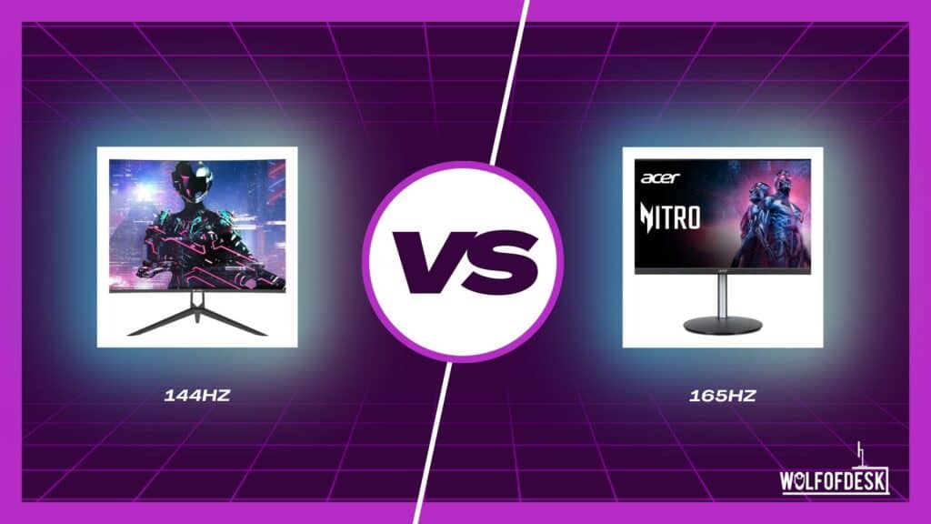 Do 165Hz Gaming Monitors Make a Difference Compared to 144Hz?