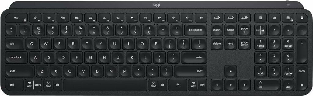 Logitech MX Keys S Wireless Keyboard, best apple magic keyboard alternative
