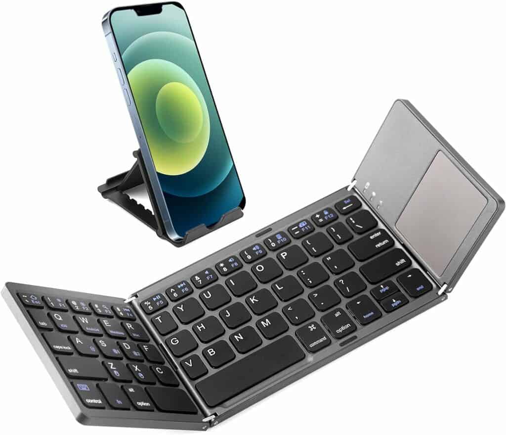 Samsers Multi-Device Foldable Bluetooth Keyboard